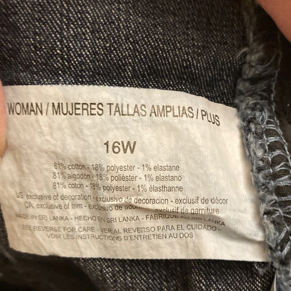 Gloria Vanderbilt Denim Shorts 16W‎